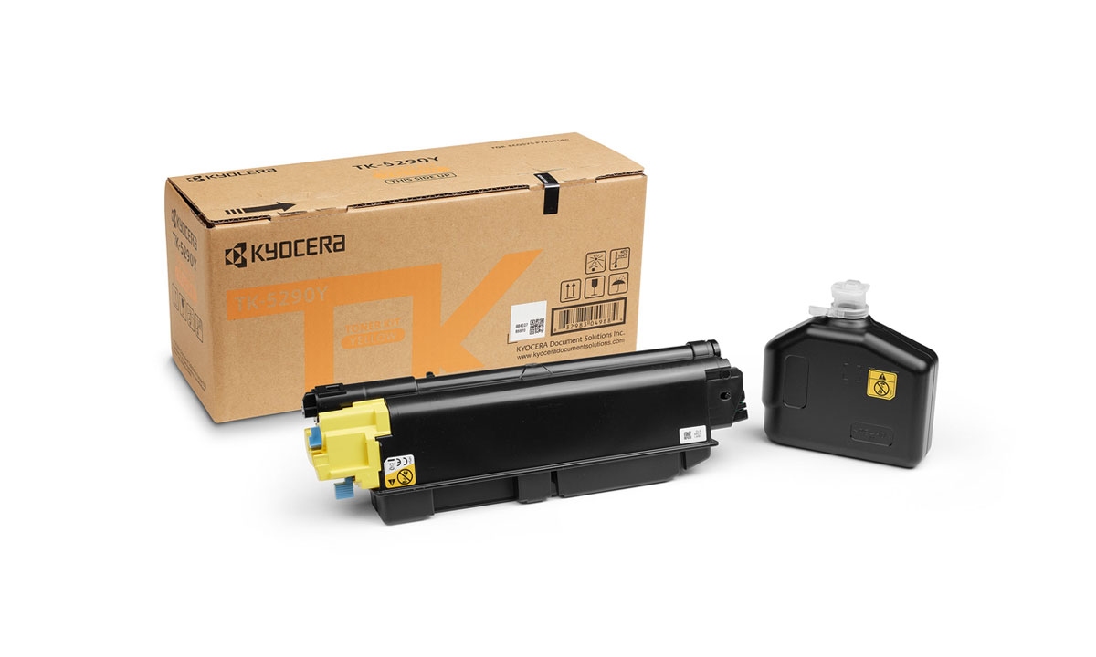 Заправка лазерного цветного картриджа Kyocera TK-5290Y
