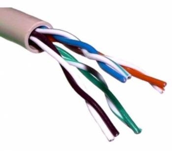 Кабель FTP 5e level  <(PN-631962, 4 пары, однож., 26AWG/0.50мм, CCAW (305м)>