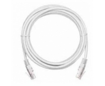 Коммутационный шнур NIKOMAX U/UTP 4 пары, Кат.5е (Класс D), 100МГц, 2хRJ45/8P8C, T568B, заливной, с защитой защелки, многожильный, BC (чистая медь), 24AWG (7х0,205мм), LSZH нг(А)-HFLTx, серый, 10м