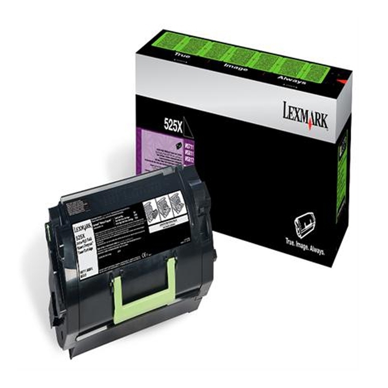 Заправка лазерного картриджа Lexmark 525X (52D5X00) без чипа*