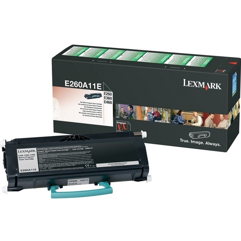 Заправка лазерного картриджа Lexmark E260A11E без чипа*