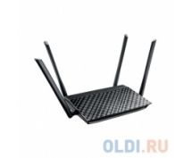 ASUS RT-AC1200 <Wi-Fi роутер> <802.11ac, AC1200, 4х100Мбит/с, 1х100Мбит/с, 1xUSB 2.0>