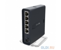 MikroTik hAP AC lite tower (RB952Ui-5ac2nD-TC) <Wi-Fi роутер> <802.11ac, 5х100Мбит, PoE>