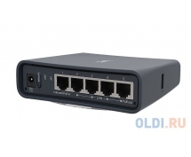 MikroTik hAP AC lite tower (RB952Ui-5ac2nD-TC) <Wi-Fi роутер> <802.11ac, 5х100Мбит, PoE>