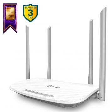 TP-Link Archer C50 <Wi-Fi роутер> <802.11ac, AC1200, 4х100Мбит/с, 1х100Мбит/с>