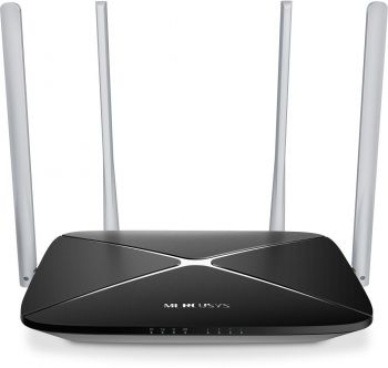 MERCUSYS AC12/AC1200 <Wi-Fi роутер> <802.11ac, AC1200, 4х100Мбит/с, 1х100Мбит/с>
