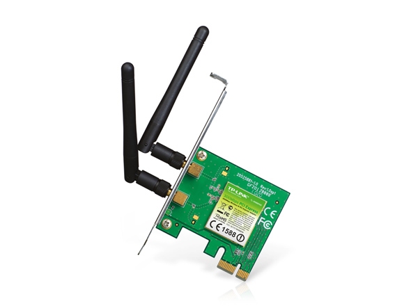 Сетевой адаптер TP-Link TL-WN881ND (802.11b/g/n, 300Мбит/с) <PCI-E>