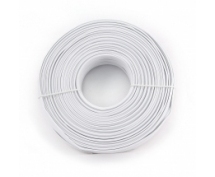 Телефонный кабель четырехпроводный многож., (100м), белый