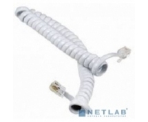 Телефонный кабель REXANT 4m (18-2041) спиральный для телефонной трубки <белый>