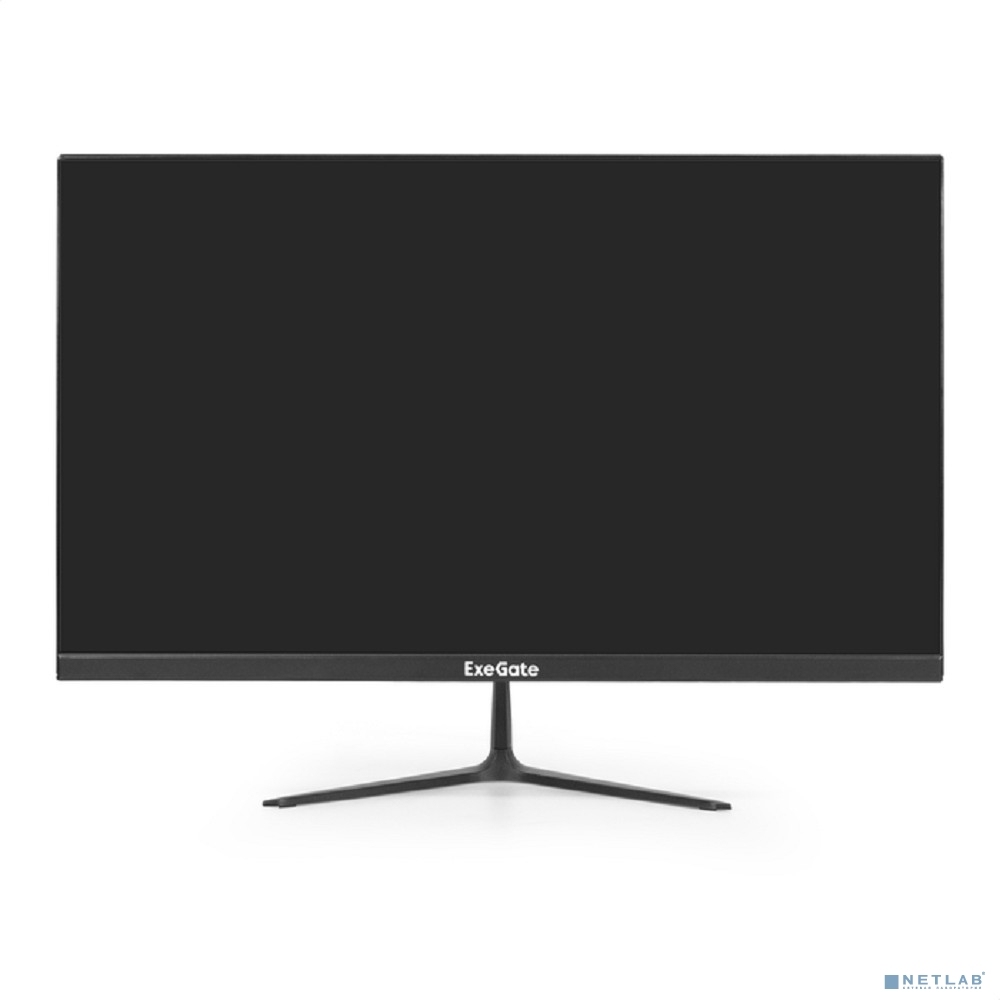Монитор 21.5" ExeGateProSmart EV2207A (VA LED Grade A+, FHD, 1920x1080@75Гц, 16:9, 250cd/m2, 1000:1, 178/178, 5ms, D-Sub, кабель HDMI 1.5м, VESA, регулировка наклона, черный)