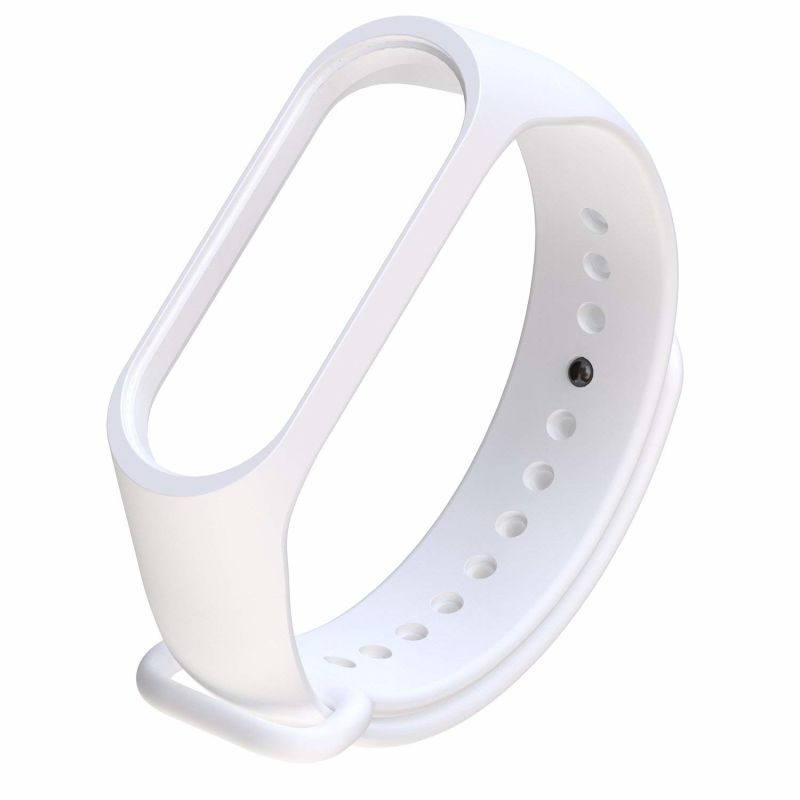 Ремешок для фитнес-браслета Xiaomi Mi Band 3/4 OEM (белый)