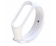 Ремешок для фитнес-браслета Xiaomi Mi Band 3/4 OEM (белый)