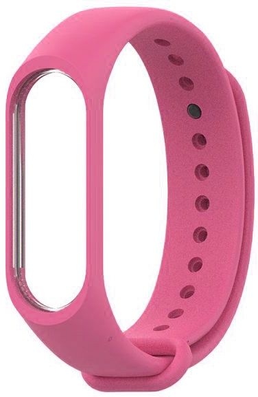 Ремешок для фитнес-браслета Xiaomi Mi Band 3/4 (розовый)