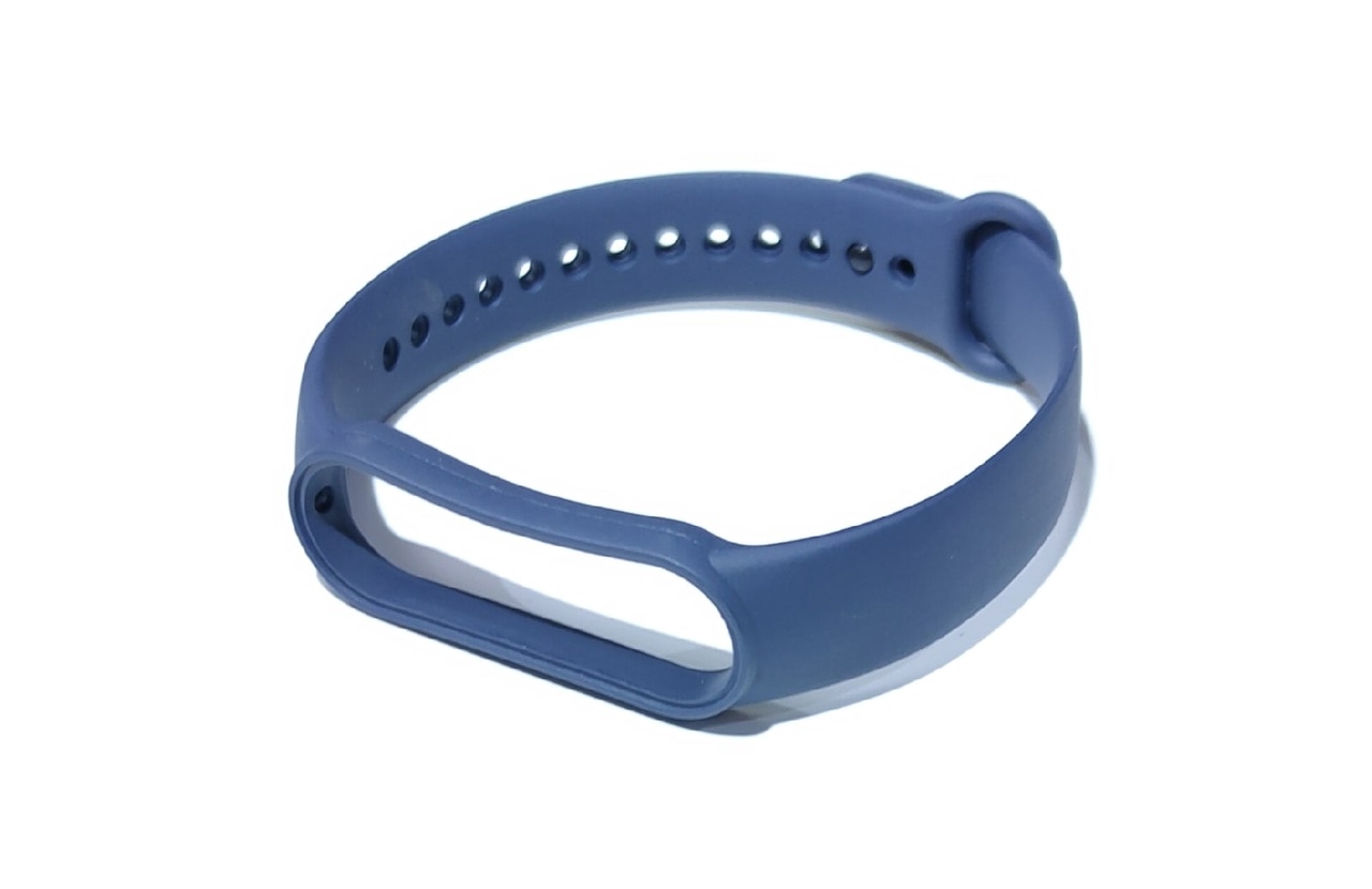 Ремешок для фитнес-браслета Xiaomi Mi Band 5/6 OEM (темно-синий)