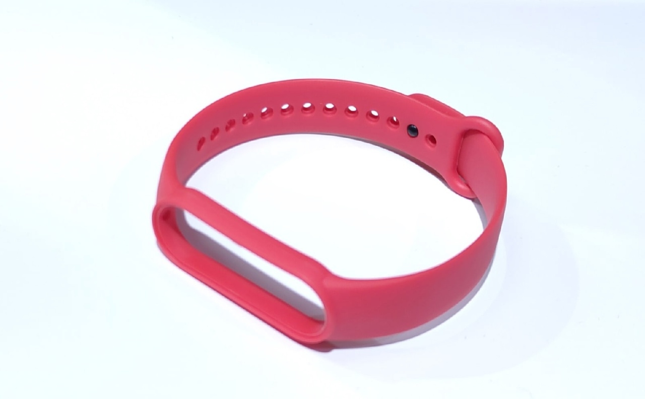 Ремешок для фитнес-браслета Xiaomi Mi Band 5/6 OEM (красный)