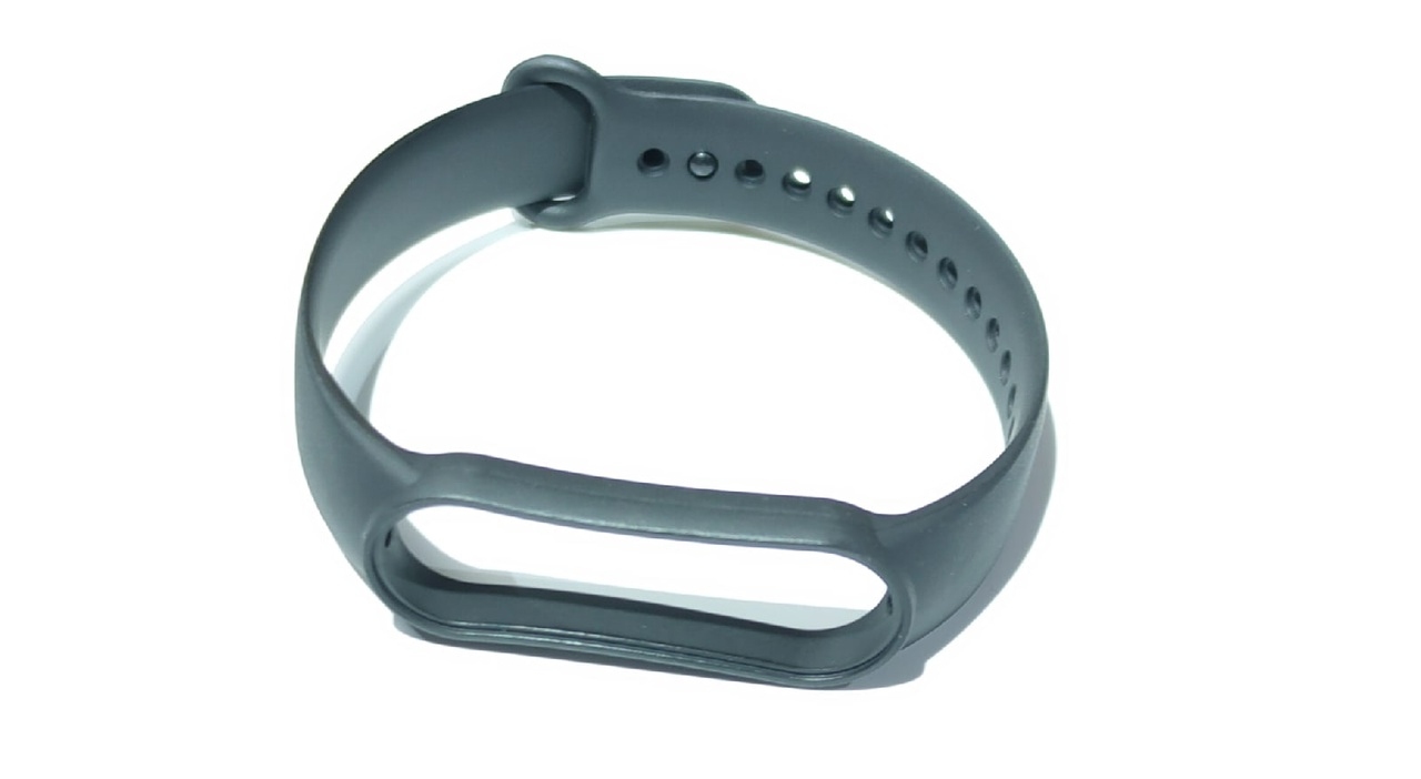 Ремешок для фитнес-браслета Xiaomi Mi Band 5/6 OEM (черный)