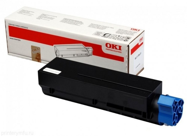 Заправка лазерного картриджа OKI  45807121 с заменой чипа