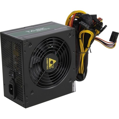 Блок питания  600Вт Chieftec Task (TPS-600S) <ATX 2.3, 120мм, 80+ Bronze, RTL>