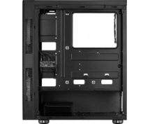 Корпус Aerocool Python <ATX, без БП, 2xUSB2.0, 1xUSB3.0, Audio, окно, 3xARGB FAN> (черный)