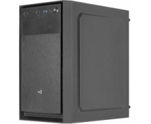 Корпус Aerocool CS-104 <mATX, без БП, 2xUSB2.0, 1xUSB3.0, 1x5.25, Audio> (черный)