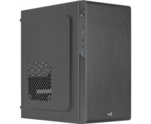 Корпус Aerocool CS-106 <mATX, без БП, 1xUSB2.0, 1xUSB3.0, Audio> (черный)