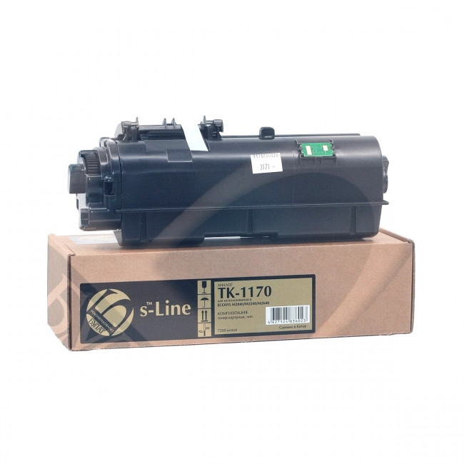 Тонер-картридж Kyocera TK-1170 (7.2k) (+чип) БУЛАТ s-Line