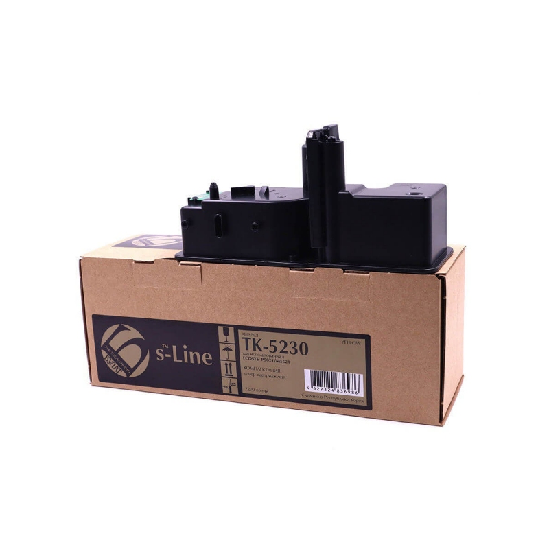 Тонер-картридж Kyocera ECOSYS P5021/M5521 TK-5230  (2.6k) Black (+чип) БУЛАТ s-Line