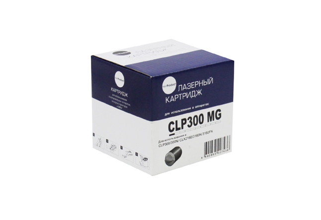 Тонер-картридж NetProduct (N-CLP-M300A) для Samsung CLP-300/300N/CLX-2160/2160N, M, 1K (NetProduct)
