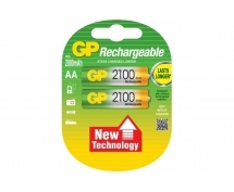 Аккумуляторы GP 2х2100мАч, размер AA (210AAHC-U2)