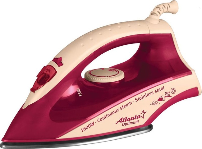 Утюг ATLANTA ATH-402 красный