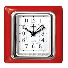 Будильник Centek СТ-7204 (красный)