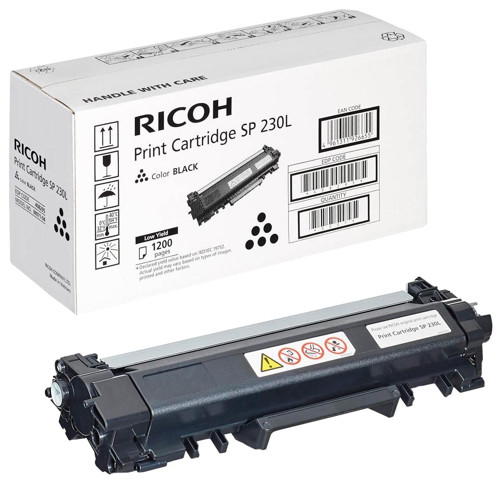 Заправка лазерного картриджа Ricoh SP 230