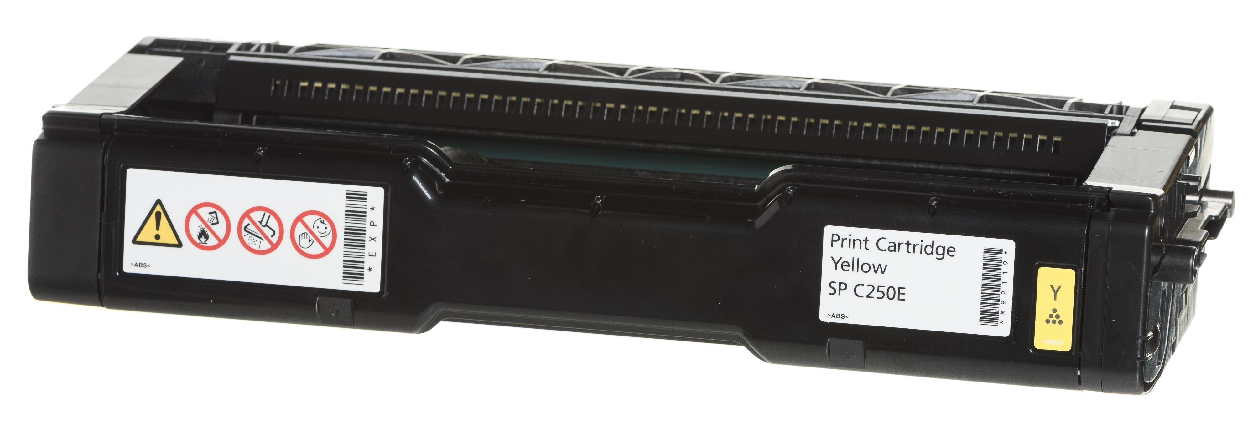 Заправка лазерного картриджа Ricoh SP C250E Y