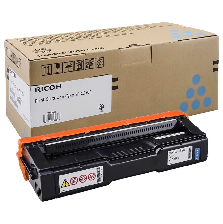 Заправка лазерного картриджа Ricoh SP C250E C