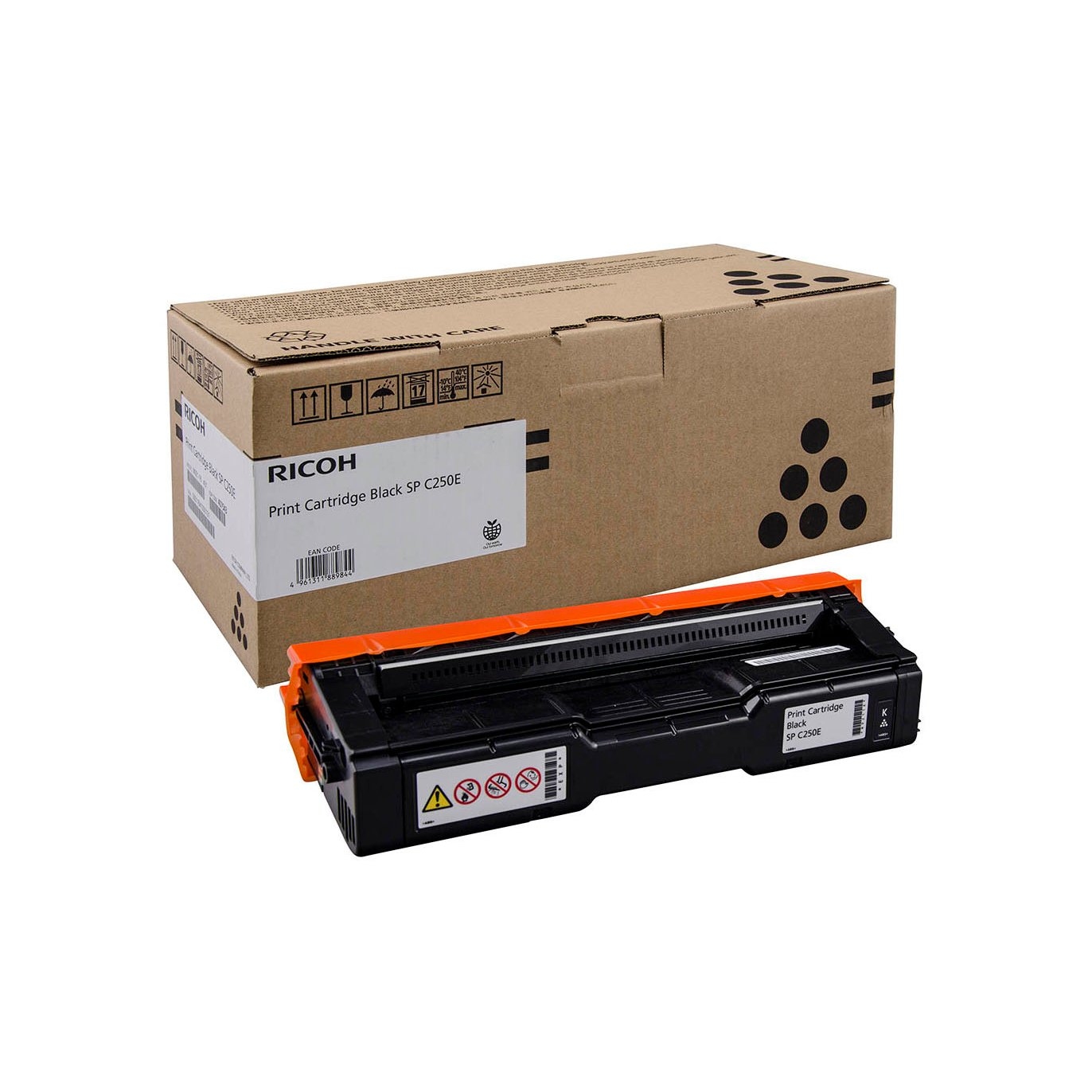 Заправка лазерного картриджа Ricoh SP C250E BK